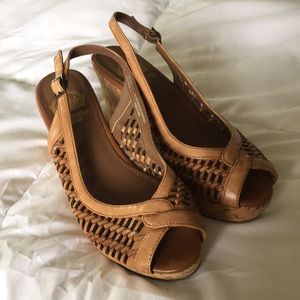 Women’s Crown Vintage cork wedge sandals